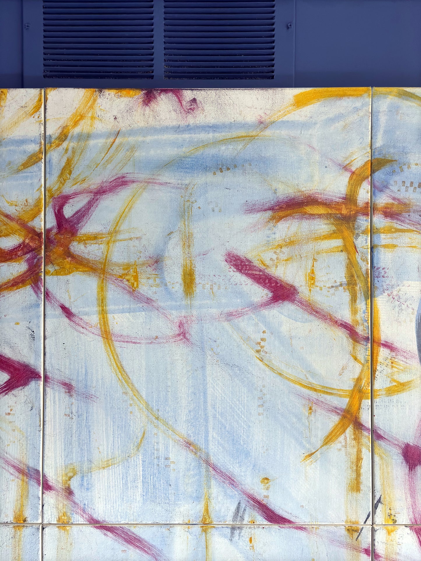 Tetrabot Ballet #1 (complete painting)