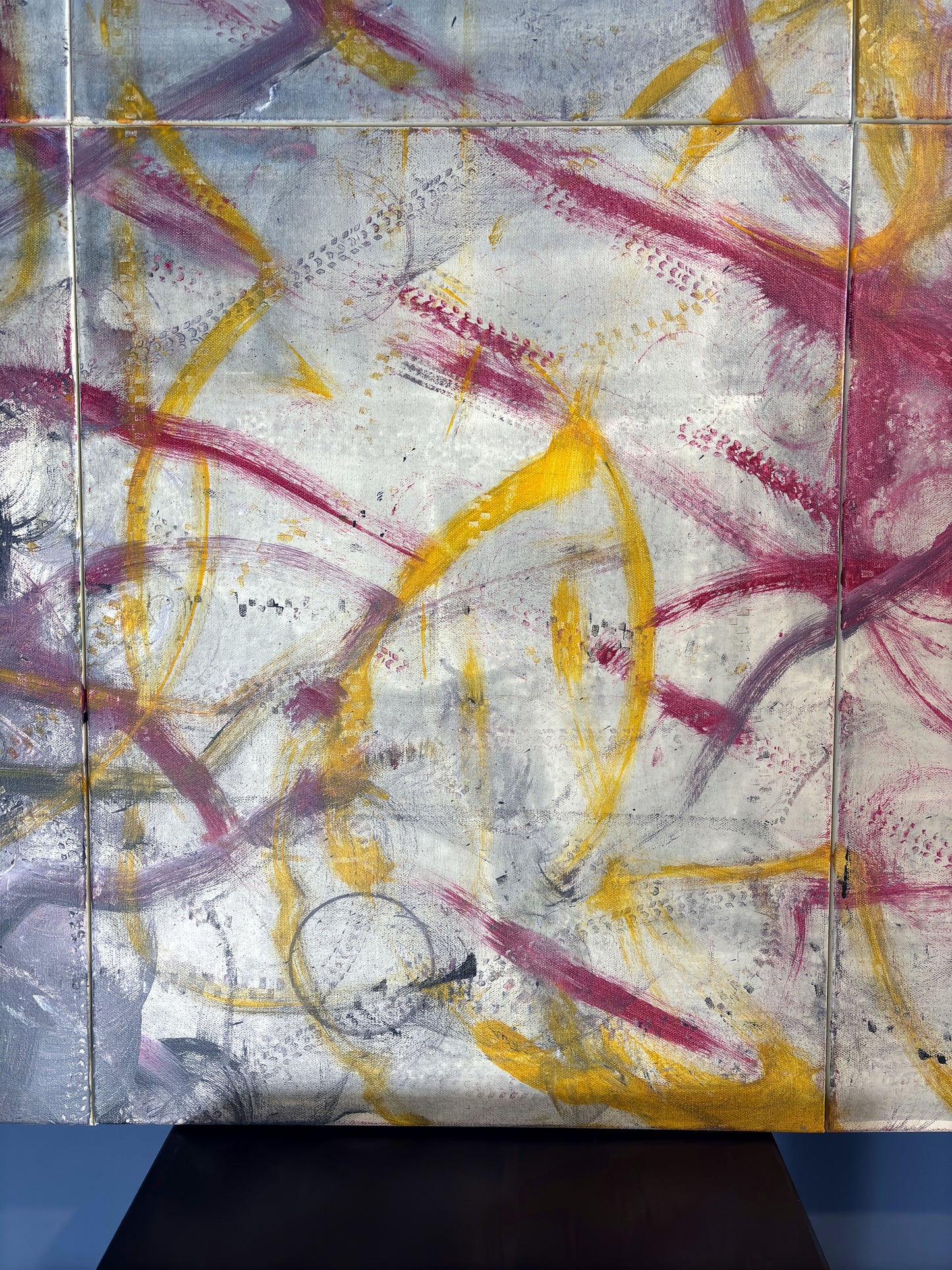 Tetrabot Ballet #1 (complete painting)