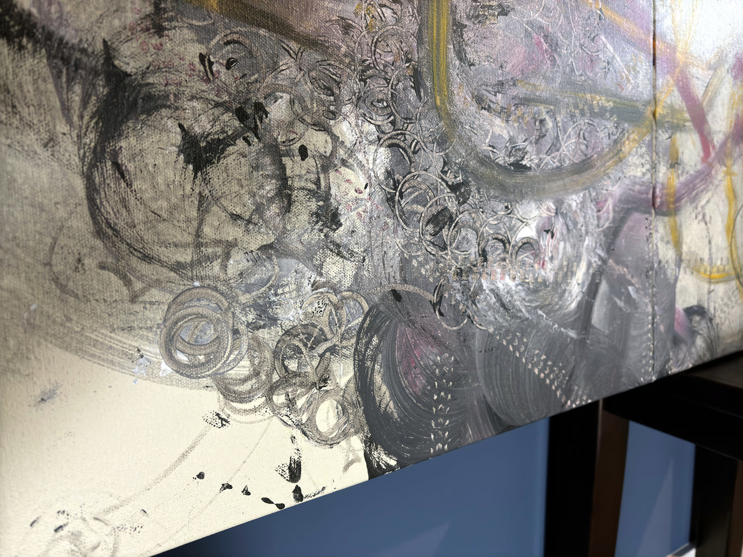 Tetrabot Ballet #1 (complete painting)