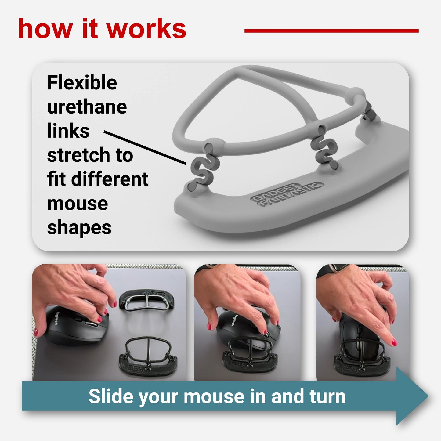 Mouse holder for laptop computers