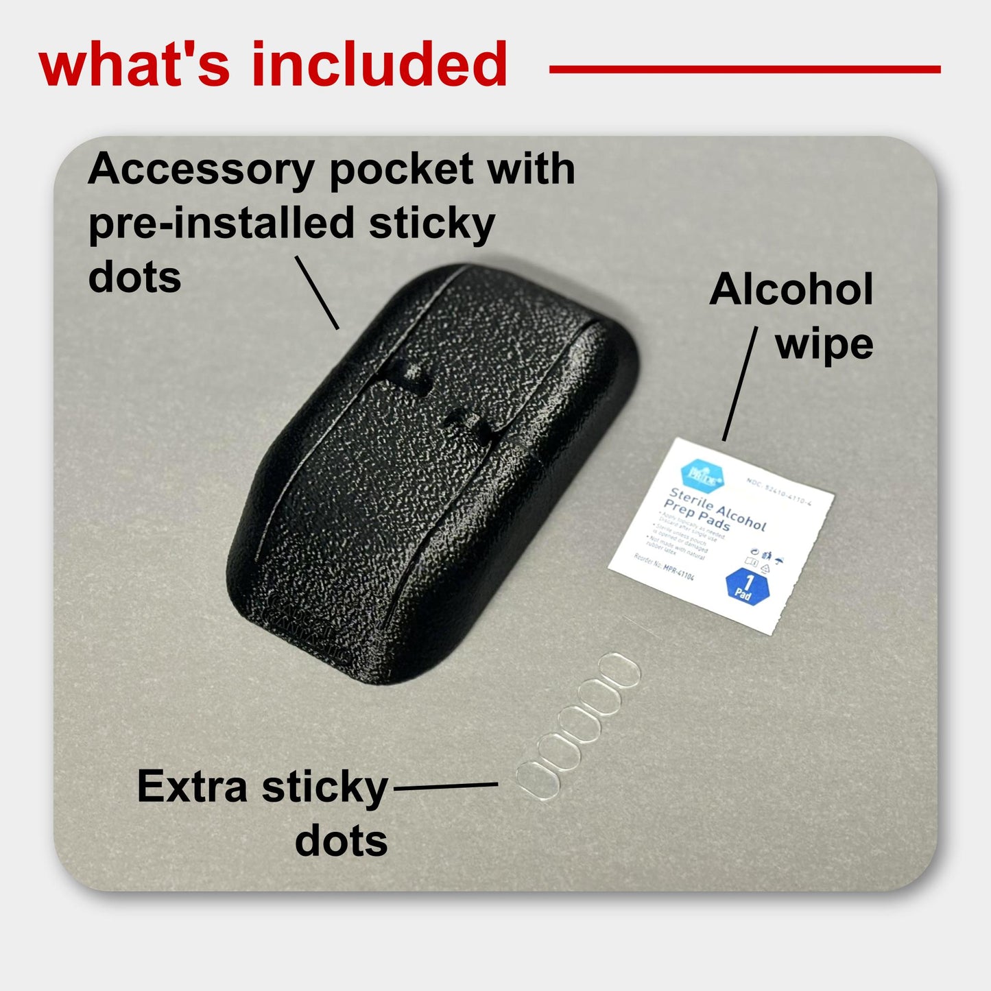 Accessory pocket for laptop computers